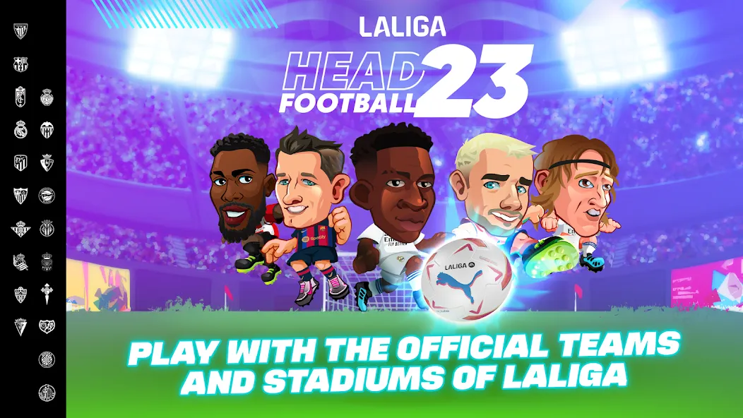 LALIGA Head Football 23 SOCCER (Хед Футбол)  [МОД Unlimited Money] Screenshot 1