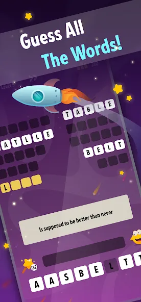 Word Riddles: Guess & Learn  [МОД Menu] Screenshot 1