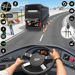 Скачать взломанную Bus Simulator : 3D Bus Games (Бас Драйвинг Симулятор ПВП Игра)  [МОД Unlocked] - последняя версия apk на Андроид