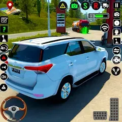 Скачать взломанную US Prado Car Games Simulator  [МОД Много монет] - стабильная версия apk на Андроид