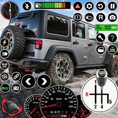 Взлом Offroad Jeep Driving & Parking  [МОД Menu] - стабильная версия apk на Андроид