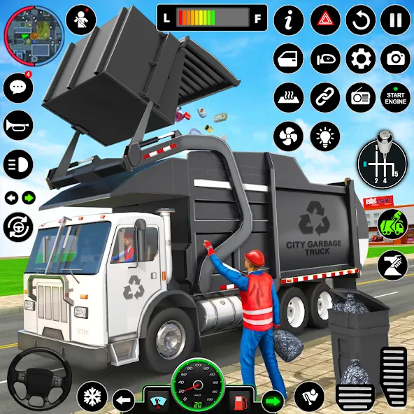 Truck Driving Games Truck Game (Трак Драйвинг игры Трак игра)  [МОД Mega Pack] Screenshot 1