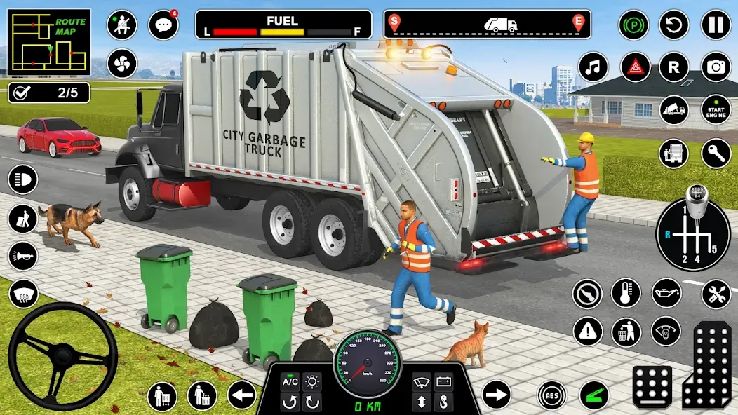 Truck Driving Games Truck Game (Трак Драйвинг игры Трак игра)  [МОД Mega Pack] Screenshot 3