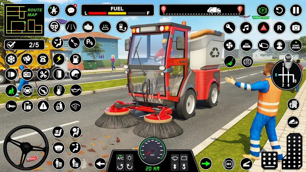 Truck Driving Games Truck Game (Трак Драйвинг игры Трак игра)  [МОД Mega Pack] Screenshot 5