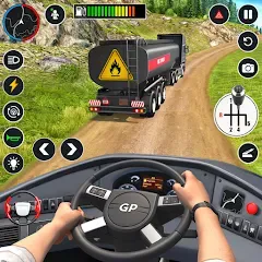 Скачать взломанную Oil Truck Games: Driving Games  [МОД Все открыто] - полная версия apk на Андроид