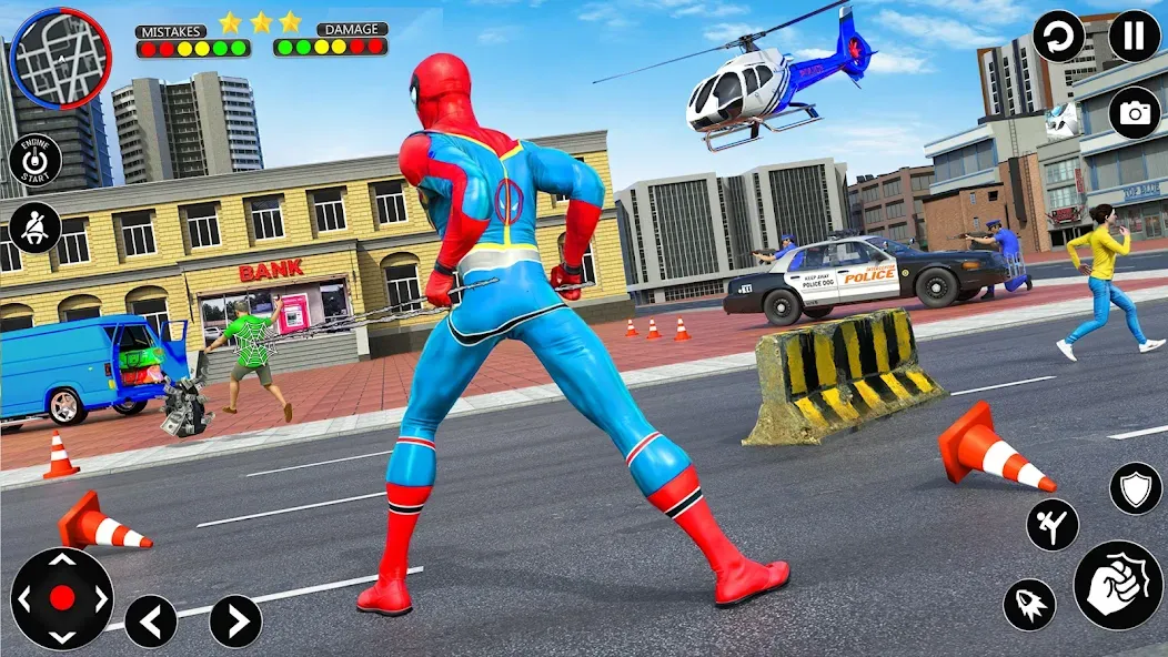 Spider Rope Hero Spider Games  [МОД Бесконечные деньги] Screenshot 3