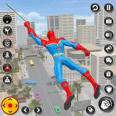 Скачать взлом Spider Rope Hero Spider Games  [МОД Бесконечные деньги] - полная версия apk на Андроид