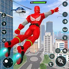 Взлом Rope Hero Spider Fighting Game  [МОД Все открыто] - полная версия apk на Андроид