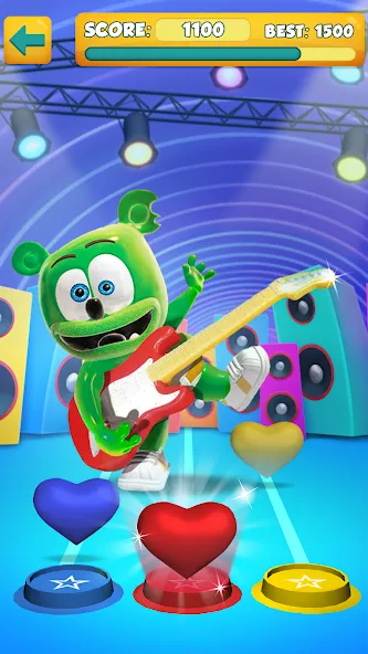 Talking Gummy Bear Kids Games  [МОД Меню] Screenshot 3