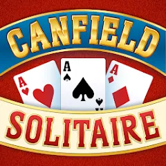 Взломанная Canfield Solitaire (Кэнфилд пасьянс)  [МОД Menu] - последняя версия apk на Андроид