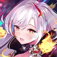 Взломанная Girls' Connect: Idle RPG  [МОД Mega Pack] - полная версия apk на Андроид