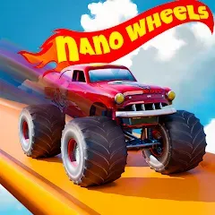 Взломанная Nano Monster Truck Jam Game  [МОД Все открыто] - полная версия apk на Андроид