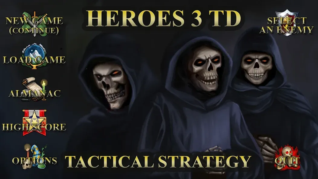 Heroes 3 of Might: Magic TD  [МОД Menu] Screenshot 1