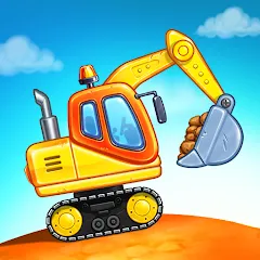 Скачать взлом Kids truck games Build a house  [МОД Unlocked] - стабильная версия apk на Андроид