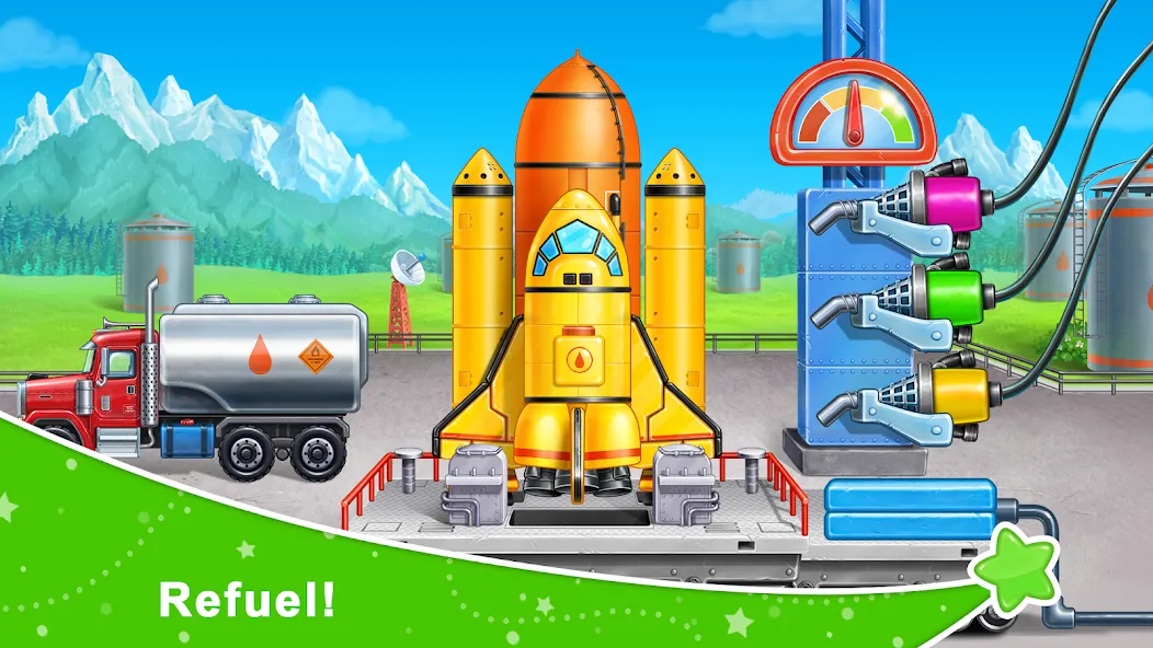 Rocket 4 space games Spaceship  [МОД Mega Pack] Screenshot 2