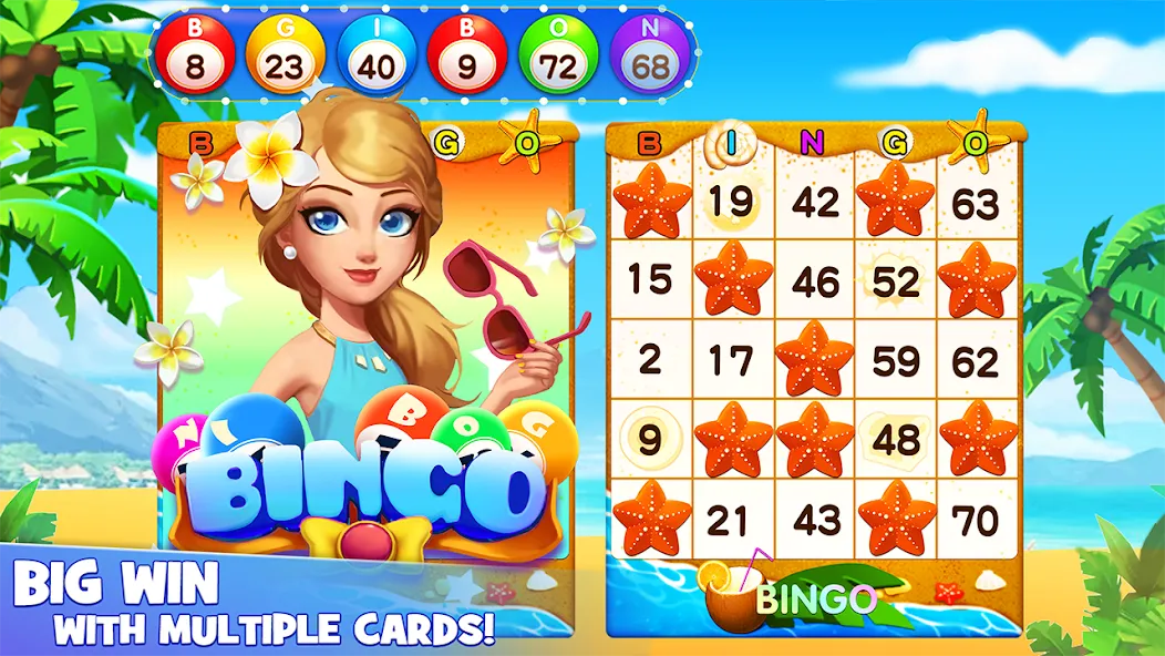 Bingo Lucky: Play Bingo Games (Бинго Лаки)  [МОД Unlimited Money] Screenshot 1