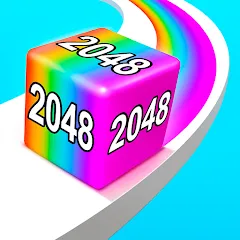 Скачать взломанную Jelly Run 2048 (Джелли Ран 2048)  [МОД Бесконечные деньги] - стабильная версия apk на Андроид