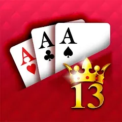 Взломанная Lucky 13: 13 Poker Puzzle (Лаки 13)  [МОД Много денег] - последняя версия apk на Андроид