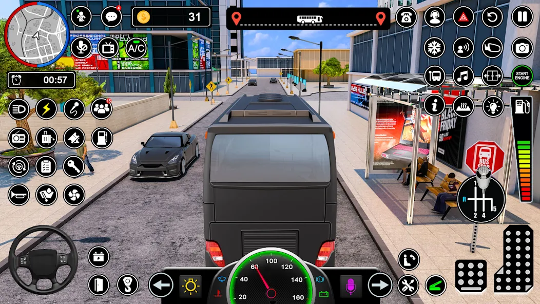 Bus Simulator - Driving Games  [МОД Mega Pack] Screenshot 3