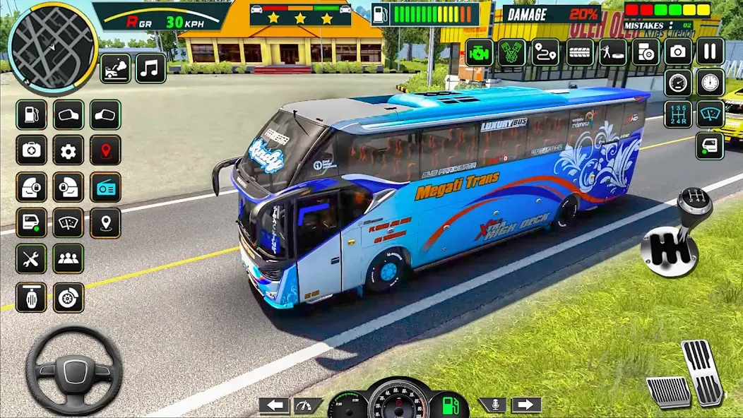 Public Coach Bus Driving Game (Паблик Коуч Бас Драйвинг Гейм)  [МОД Много монет] Screenshot 4