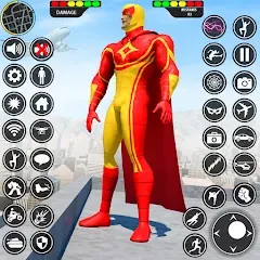 Скачать взломанную Rope Hero: Speed Hero Games (Роуп Хиро)  [МОД Бесконечные монеты] - полная версия apk на Андроид