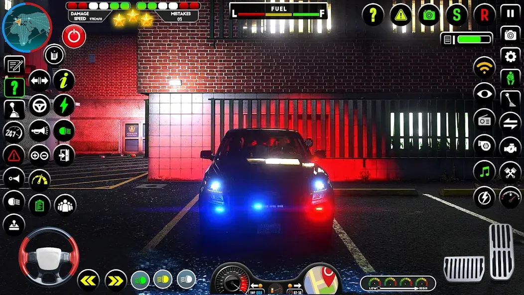 NYPD Police Car Parking Game  [МОД Много монет] Screenshot 2