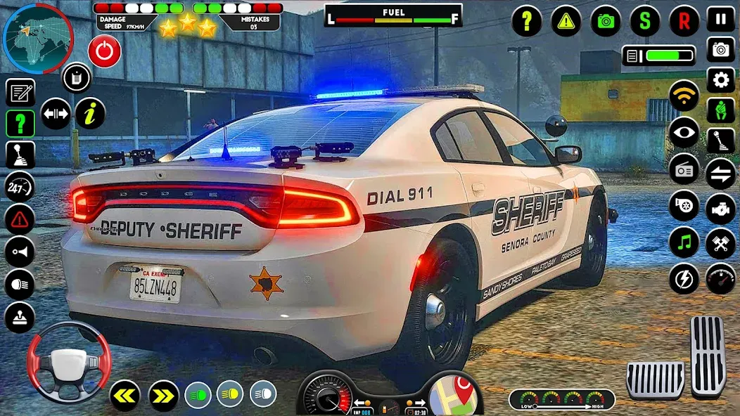 NYPD Police Car Parking Game  [МОД Много монет] Screenshot 3