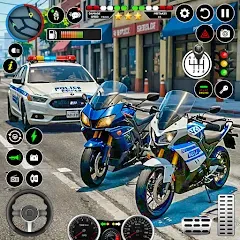 Взлом NYPD Police Car Parking Game  [МОД Много монет] - полная версия apk на Андроид