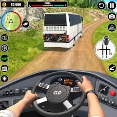 Взломанная Offroad Bus Simulator Bus Game (Оффроуд Автобус Симулятор Игра)  [МОД Бесконечные монеты] - стабильная версия apk на Андроид