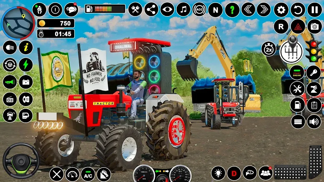 Tractor Driving - Tractor Game  [МОД Mega Pack] Screenshot 3