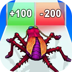 Взломанная Insect Run - Spider Evolution (Инсект Эволюшн Ран)  [МОД Меню] - стабильная версия apk на Андроид