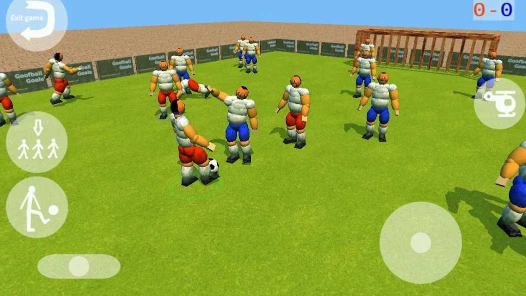 Goofball Goals Soccer Game 3D (Гуфбол Голз Соккер Гейм 3Д)  [МОД Unlimited Money] Screenshot 1