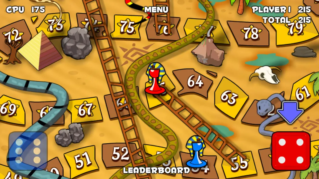 Snakes and Ladders (Змеи и лестницы)  [МОД Бесконечные деньги] Screenshot 1