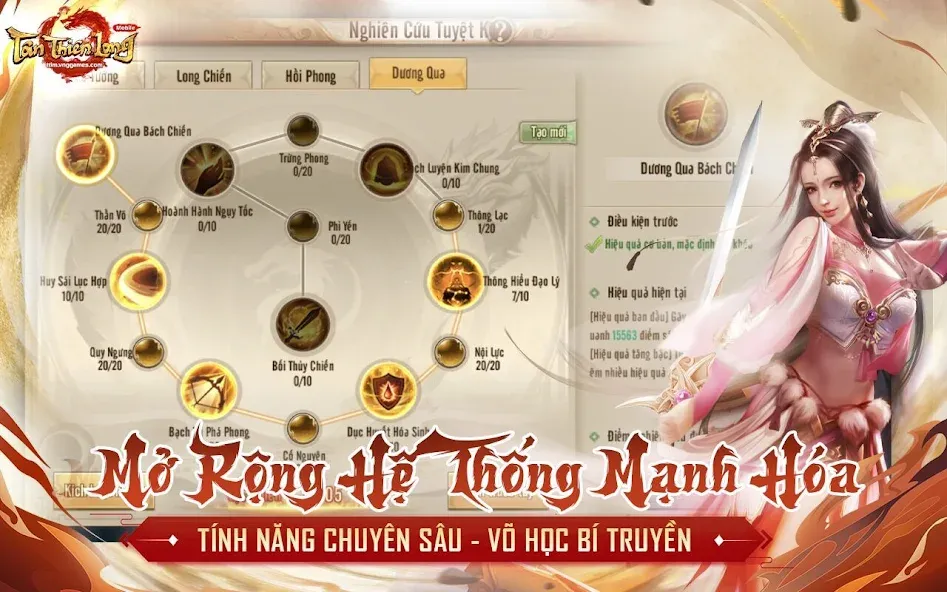 Tân Thiên Long Mobile  [МОД Меню] Screenshot 5