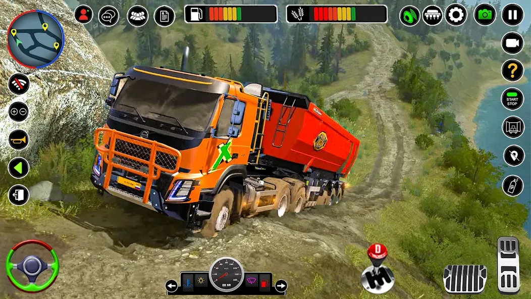 Offroad Mud Truck Simulator 3D  [МОД Mega Pack] Screenshot 3