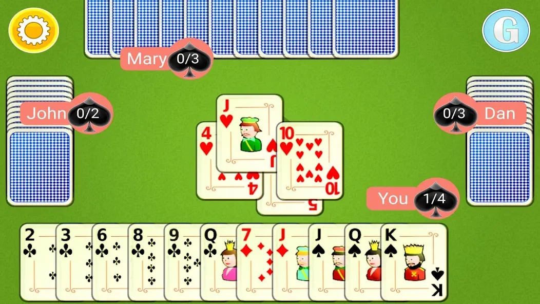 Spades Mobile  [МОД Unlocked] Screenshot 5