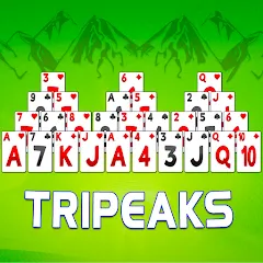 Взломанная TriPeaks Solitaire Mobile  [МОД Много монет] - последняя версия apk на Андроид