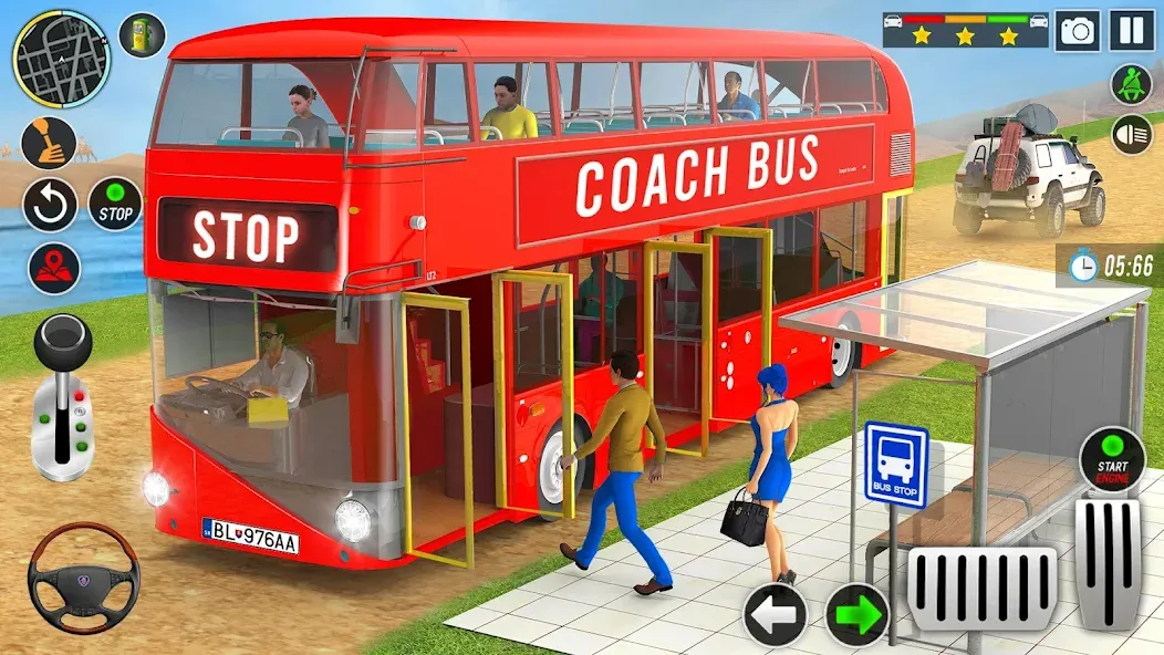 City Bus Simulator Bus Games (Сити Бас Симулятор Бас Игры)  [МОД Меню] Screenshot 3