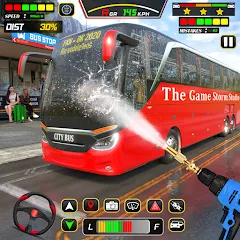 Взлом City Bus Simulator Bus Games (Сити Бас Симулятор Бас Игры)  [МОД Меню] - полная версия apk на Андроид