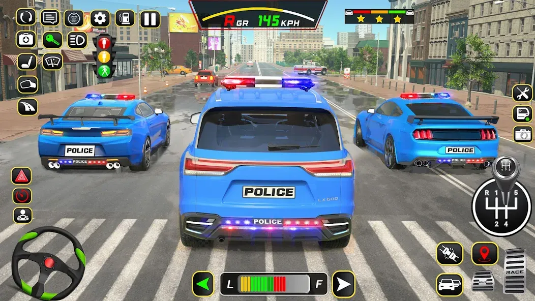 Police Car Driving School Game (Полицейская школа вождения автомобилей)  [МОД Меню] Screenshot 4