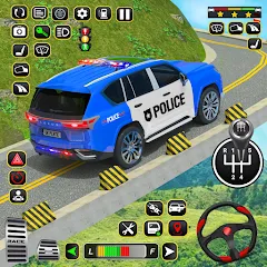 Взлом Police Car Driving School Game (Полицейская школа вождения автомобилей)  [МОД Меню] - последняя версия apk на Андроид