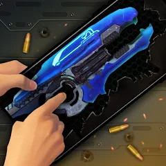 Взлом Gun Simulator 3D & Time Bomb  [МОД Mega Pack] - полная версия apk на Андроид