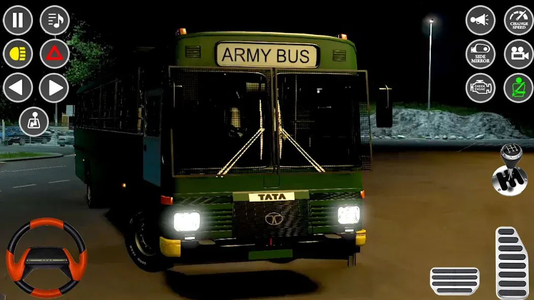 US Military Coach Simulator 3D  [МОД Unlocked] Screenshot 1