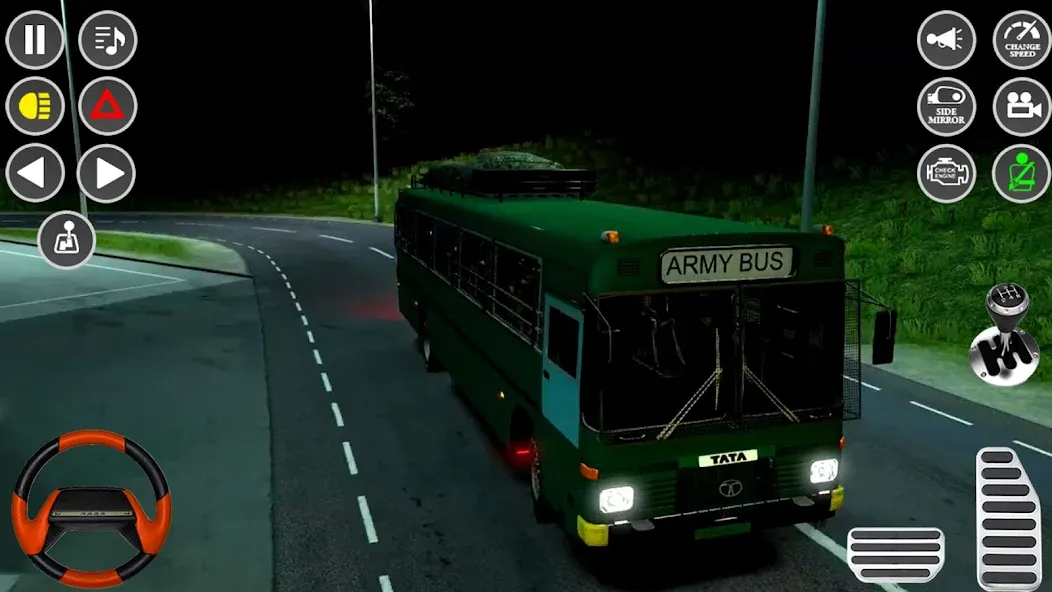 US Military Coach Simulator 3D  [МОД Unlocked] Screenshot 5