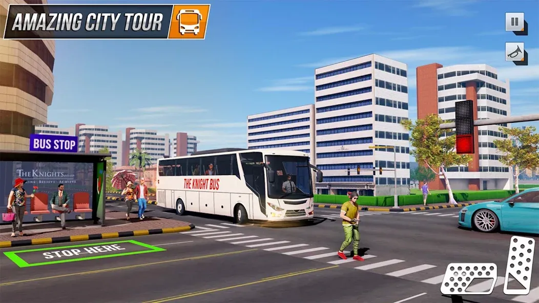 Modern Bus Simulator: Bus Game  [МОД Unlocked] Screenshot 3