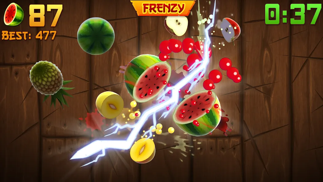 Fruit Ninja® (Фрут Ниндзя)  [МОД Бесконечные деньги] Screenshot 1