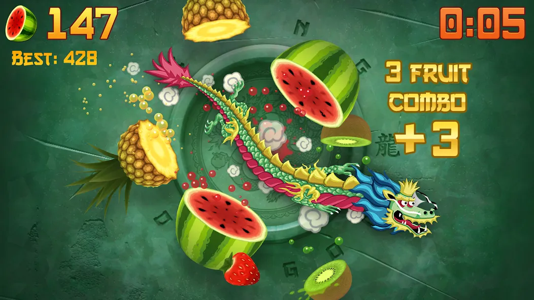 Fruit Ninja® (Фрут Ниндзя)  [МОД Бесконечные деньги] Screenshot 4