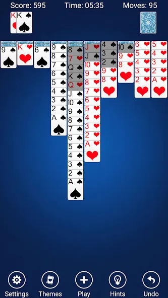 Spider Solitaire  [МОД Menu] Screenshot 4