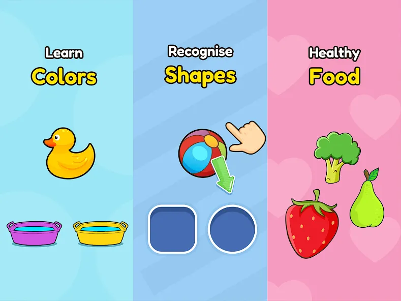 Bebi: Baby Games for 2-4y kids  [МОД Menu] Screenshot 1