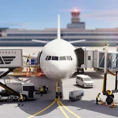 Скачать взлом World of Airports (Ворлд оф Эйрпортс)  [МОД Menu] - полная версия apk на Андроид